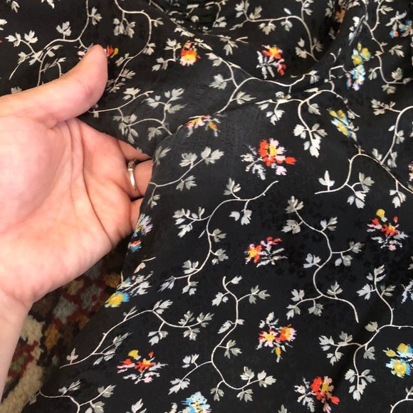 Beautiful Floral Rebecca Taylor Silk Dress - Picture 6 of 6
